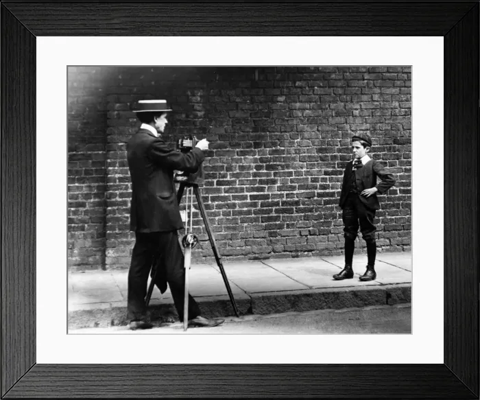 Framed Print : Photographer at Work Framed Print : Photographer at Work