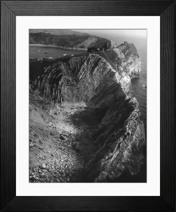 Framed Print : Lulworth Cove Strata Framed Print : Lulworth Cove Strata