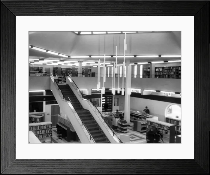 Framed Print : Bebington Library Framed Print : Bebington Library