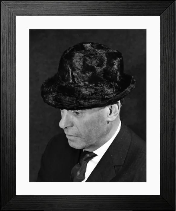 Framed Print : Fake Fur Hat Framed Print : Fake Fur Hat