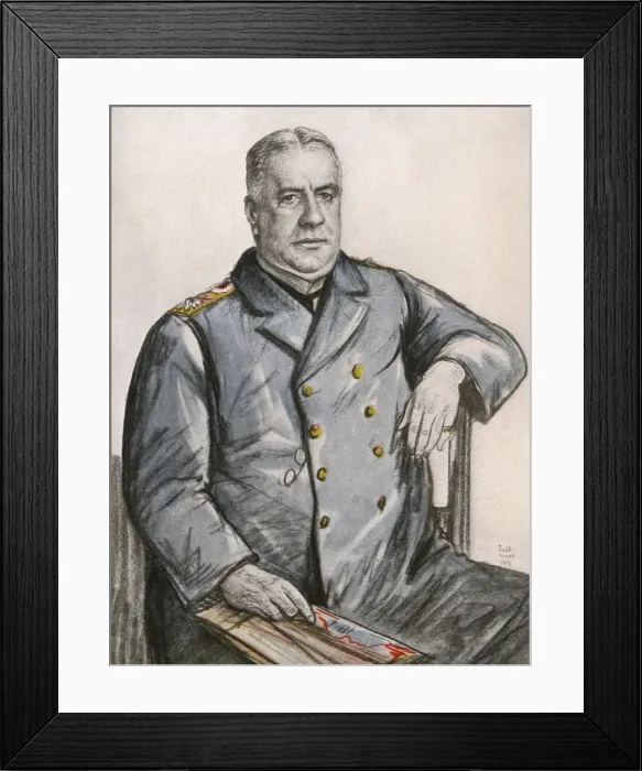 Framed Print : Admiral Henry Bruce Framed Print : Admiral Henry Bruce