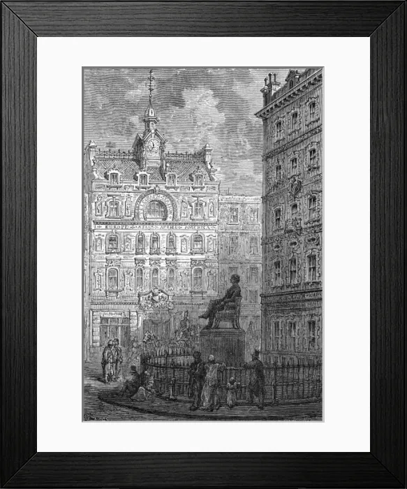 Framed Print : Peabody Statue Framed Print : Peabody Statue