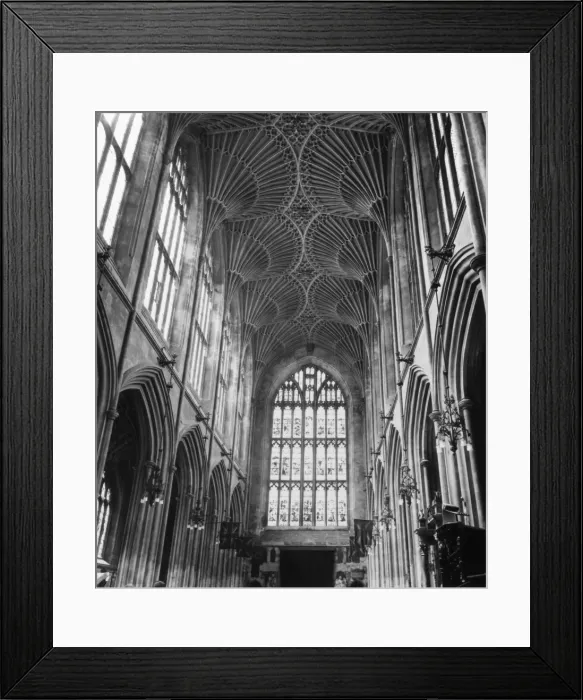 Framed Print : Bath Abbey Ceiling Framed Print : Bath Abbey Ceiling