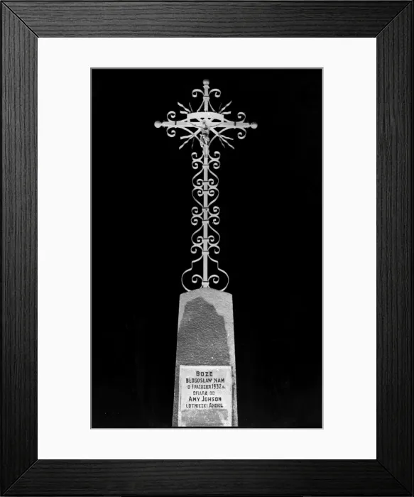 Framed Print : Amy Johnson Polish Cross Framed Print : Amy Johnson Polish Cross