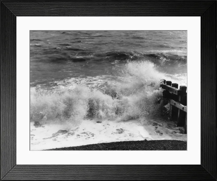 Framed Print : Waves Study Framed Print : Waves Study