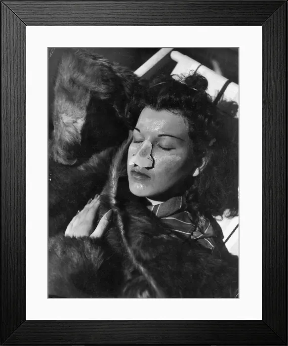 Framed Print : Nose Sunburn Protector Framed Print : Nose Sunburn Protector