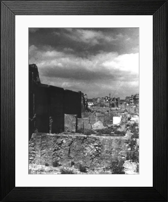 Framed Print : London Roman Wall Framed Print : London Roman Wall