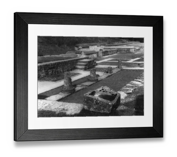 Framed Print : Chedworth Roman villa Framed Print : Chedworth Roman villa