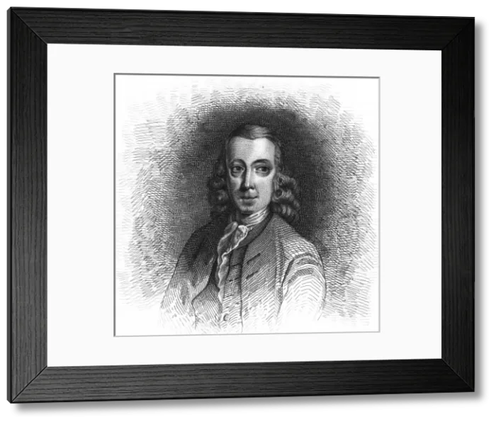 Framed Print : Henry Brooke, Writer - 1 Framed Print : Henry Brooke, Writer - 1