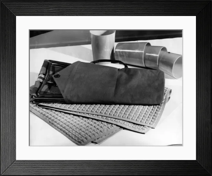 Framed Print : Folding Travel Chair Framed Print : Folding Travel Chair
