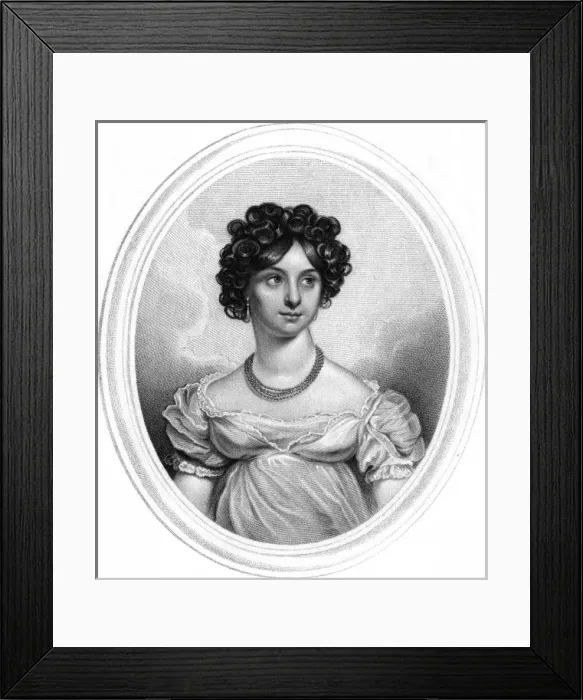 Framed Print : Eliz. Brunton, Actress