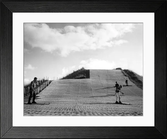 Framed Print : Dry Ski Slope Framed Print : Dry Ski Slope