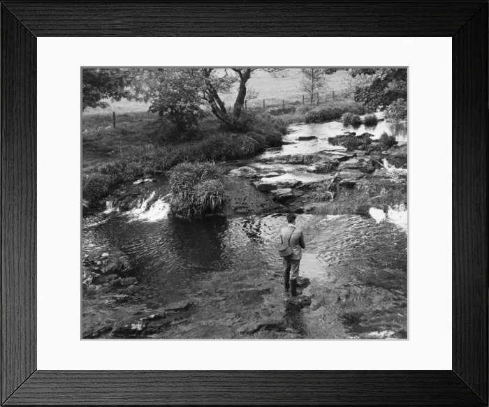 Framed Print : Freshwater Fishing Framed Print : Freshwater Fishing