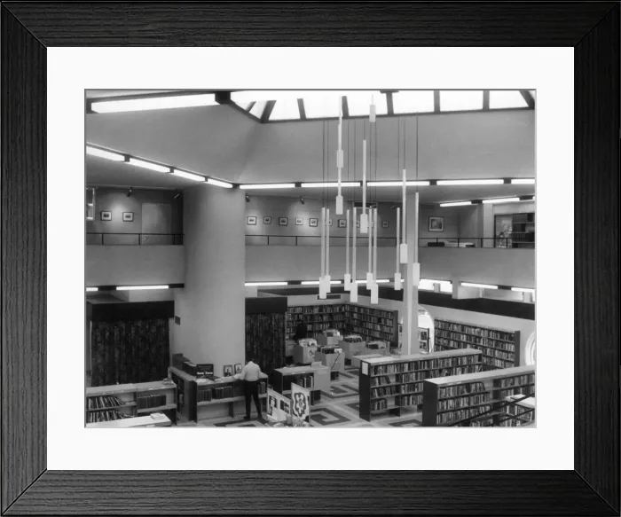 Framed Print : Bebington Library Framed Print : Bebington Library