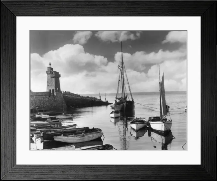 Framed Print : Lynmouth Harbour Framed Print : Lynmouth Harbour