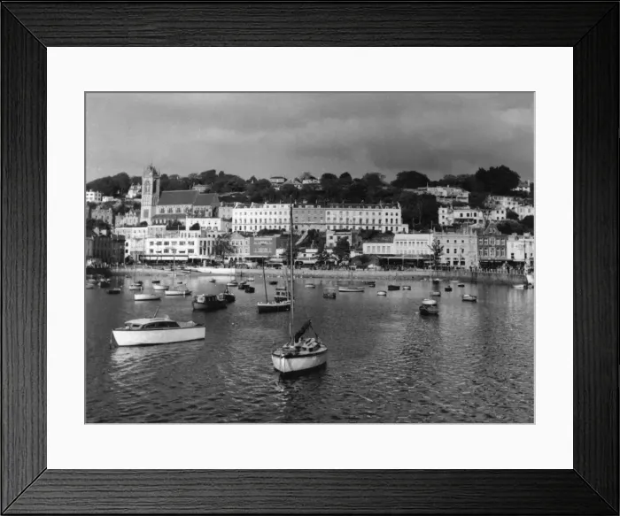 Framed Print : Torquay Bay Framed Print : Torquay Bay