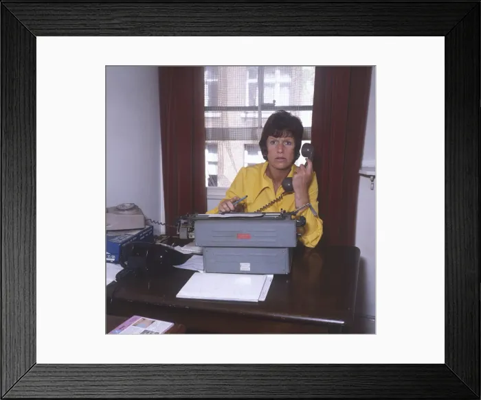 Framed Print : Stressed Secretary Framed Print : Stressed Secretary