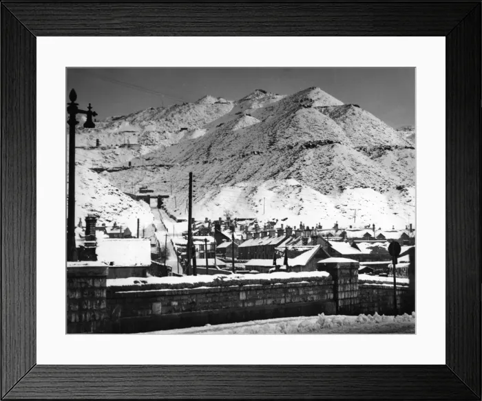 Framed Print : Snowy Quarry Framed Print : Snowy Quarry