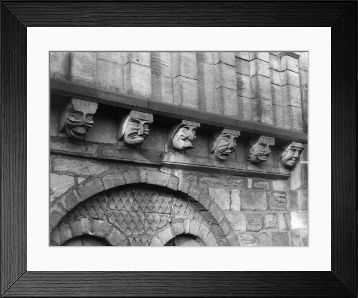 Framed Print : Durham Cathedral Corbels Framed Print : Durham Cathedral Corbels