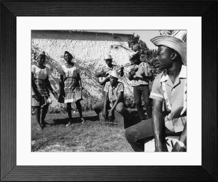 Framed Print : West Indian Musicians Framed Print : West Indian Musicians