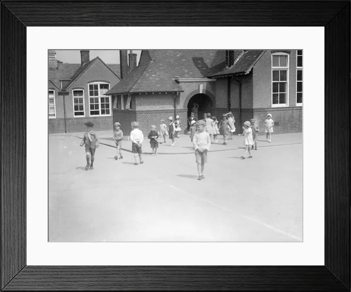 Framed Print : Going home from School Framed Print : Going home from School