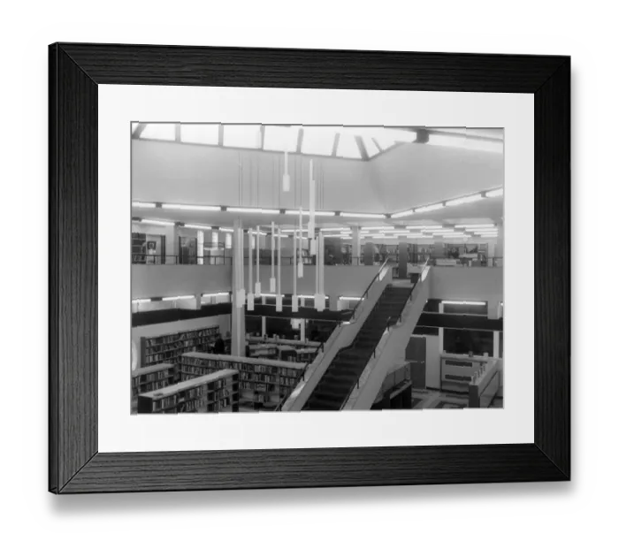 Framed Print : Bebington Library Framed Print : Bebington Library