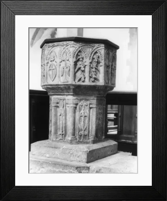Framed Print : Norman Font Framed Print : Norman Font