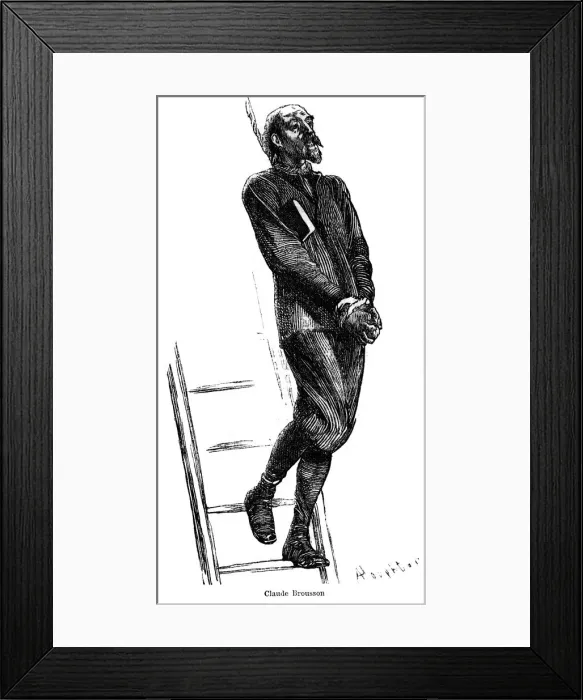 Framed Print : Claude Brousson Framed Print : Claude Brousson