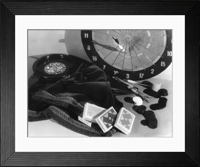 Framed Print : Indoor Games Framed Print : Indoor Games