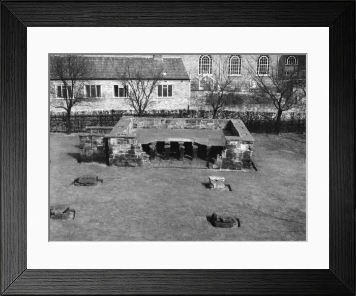 Framed Print : Roman Hypocaust Framed Print : Roman Hypocaust