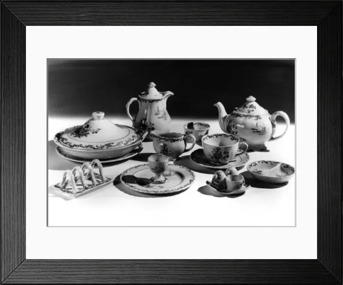 Framed Print : Dainty Breakfast Set Framed Print : Dainty Breakfast Set