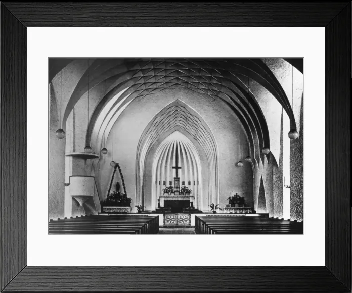 Framed Print : ULM CHURCH Framed Print : ULM CHURCH