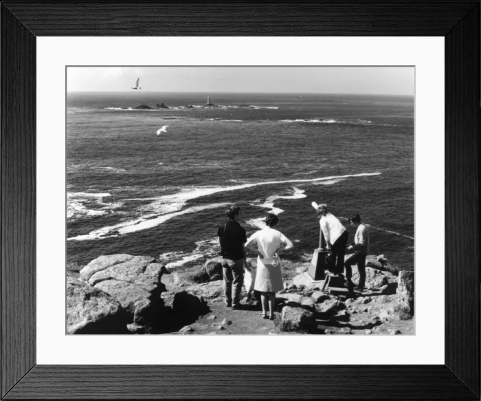 Framed Print : Viewing a Lighthouse Framed Print : Viewing a Lighthouse
