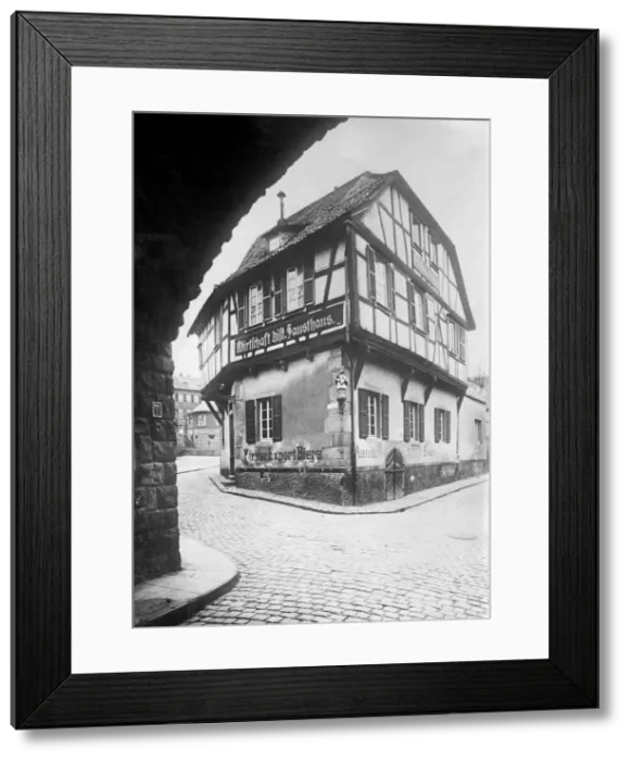 Framed Print : FAUSTHAUS GERMANY Framed Print : FAUSTHAUS GERMANY
