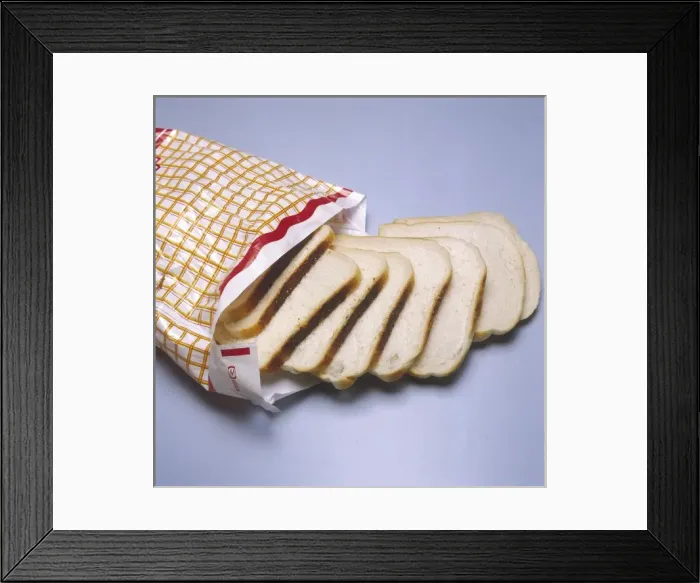 Framed Print : White Sliced Loaf Framed Print : White Sliced Loaf