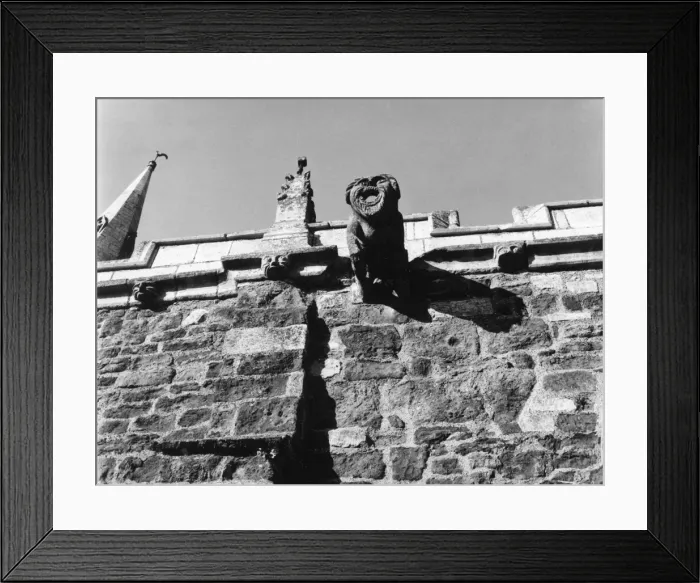 Framed Print : Tilton Church Gargoyle Framed Print : Tilton Church Gargoyle