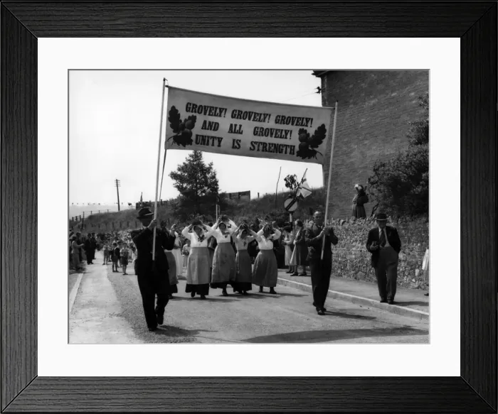 Framed Print : Oak Apple Day Framed Print : Oak Apple Day