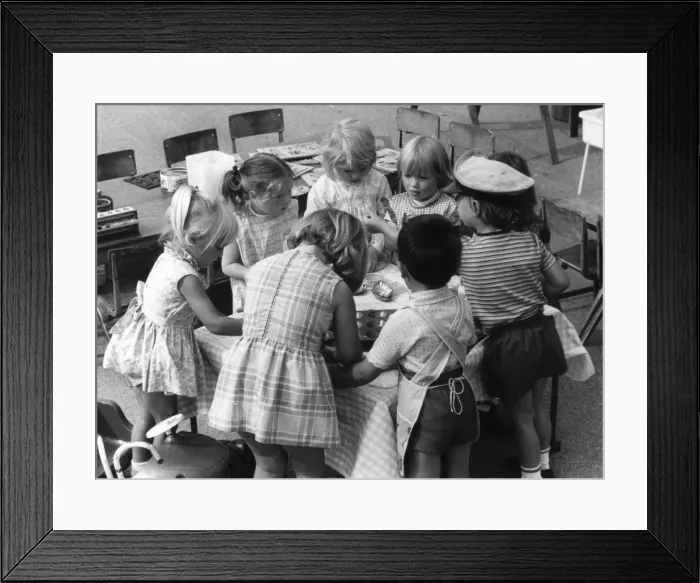 Framed Print : Playschool 1960S Framed Print : Playschool 1960S
