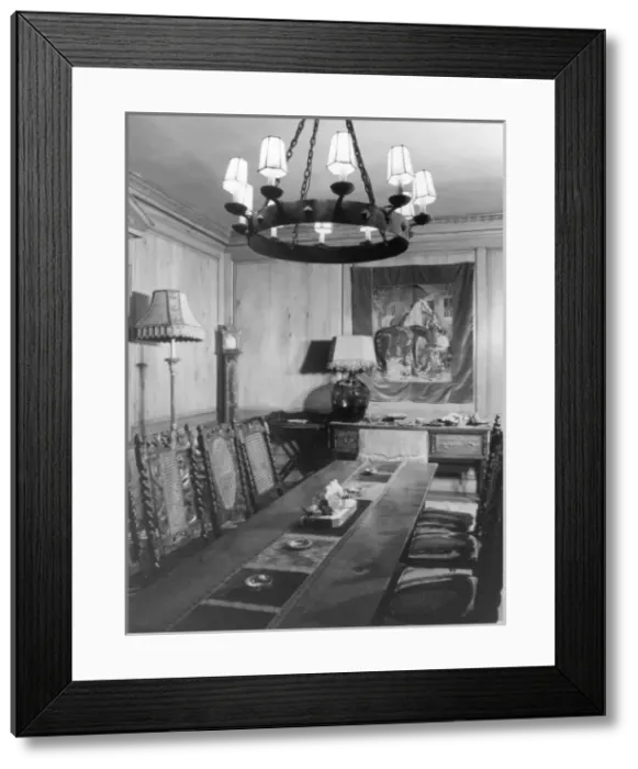 Framed Print : Mock Medieval Dining Framed Print : Mock Medieval Dining