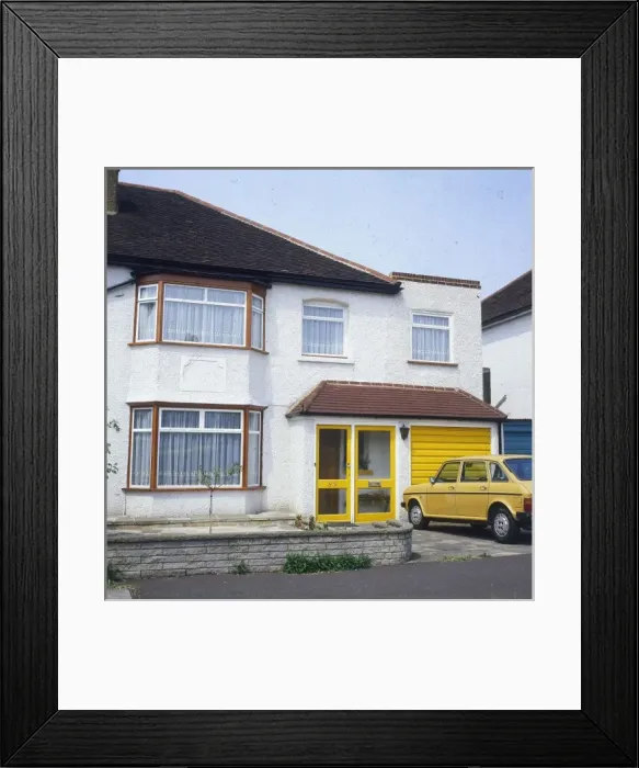 Framed Print : Suburban Semi Framed Print : Suburban Semi