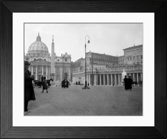 Framed Print : Rome / St. Peters Square Framed Print : Rome / St. Peters Square
