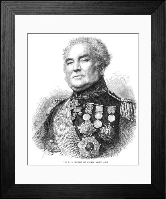 Framed Print : Sir George Brown - 3 Framed Print : Sir George Brown - 3