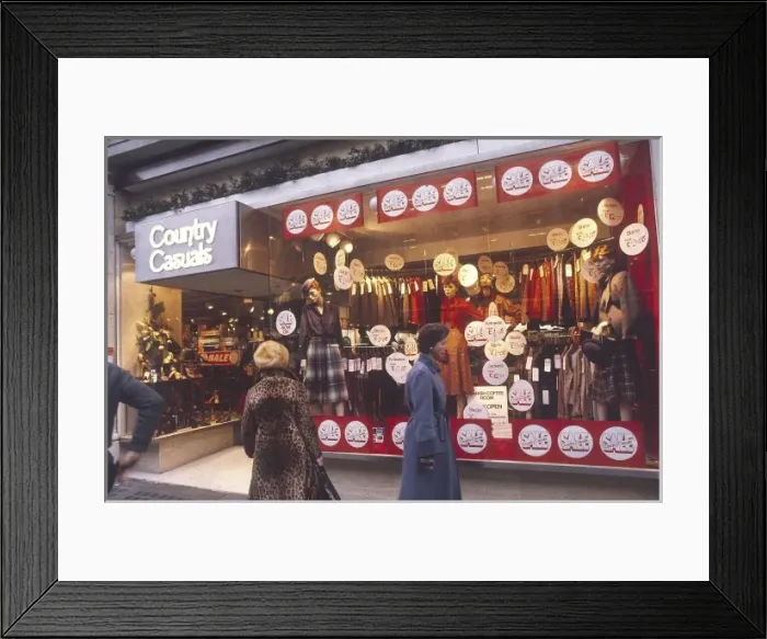 Framed Print : January Sales Framed Print : January Sales