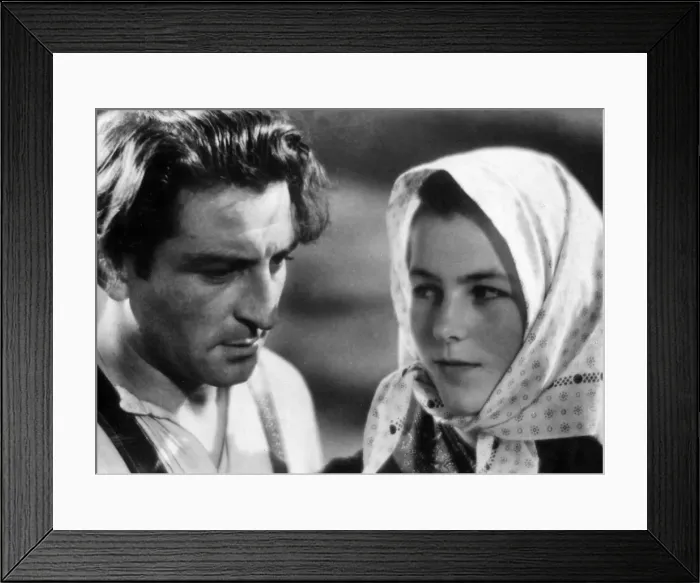 Framed Print : Austrian Peasant Couple Framed Print : Austrian Peasant Couple