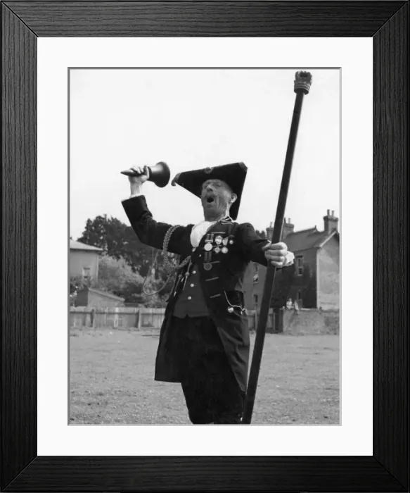 Framed Print : TOWN CRIER Framed Print : TOWN CRIER
