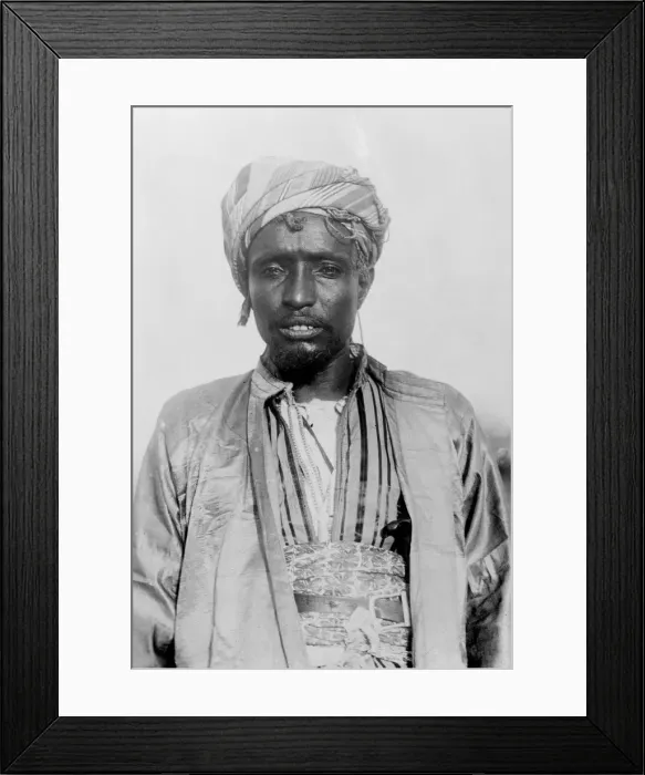Framed Print : Racial Type / Libya Framed Print : Racial Type / Libya
