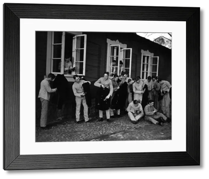 Framed Print : Swedish Air Cadets Framed Print : Swedish Air Cadets