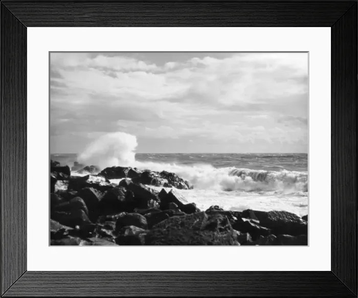 Framed Print : British Coastline