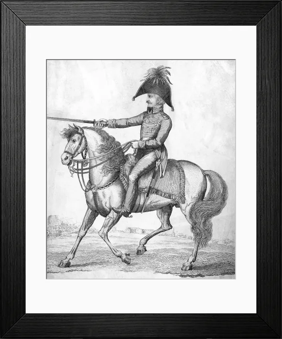 Framed Print : Blucher on Horseback Framed Print : Blucher on Horseback