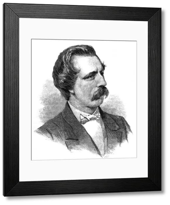 Framed Print : Charles Farrar Browne -3 Framed Print : Charles Farrar Browne -3